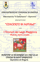 Concerto di Natale Capronno 2011